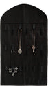 Foraineam 3 Pack Jewelry Organizer, 32 Pockets, 18 Hooks and Loops for Necklace, Earrings, Bracelet Storage