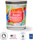 I Freaking Love You Candle Gifts for Women, Relaxing Gifts for Mother’s Day, Lemon Jasmine Rosewood Scented