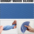 Joyhalo Silicone Trivets for Hot Dishes, Flexible Hot Pads for Kitchen Countertops, Easy to Wash - Blue