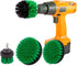 4 Packs Drill Brush Kit, Scrubber Attachment Set for Cleaning Kitchen, Stove, Cabinet, and Carpet