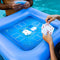 Poolcandy Floating Game Table with Waterproof Playing Cards 28 Inflatable Pool Card