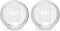 Host Wine Freeze Replacement Lids for Tumblers - Set of 2, Sliding Tab Closure for Travel Cup