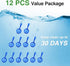 12 Pack Universal Humidifier Tank Cleaner Balls, Demineralization Cartridge for Humidifiers & Fish Tanks, Purifies Water