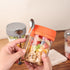Ayemol 6 Pack 16 OZ Overnight Oats Containers with Lids and Spoons, Glass Oatmeal Container With Measurement Marks