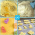 Yunko Cake Leaves Baking Pie Crust Cookie Cutters, Set of 4