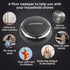 USB Rechargeable Automatic Vacuum Cleaner, Intelligent Floor Cleaner for Home or Office Sweeping Machines (Black)