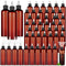 Barydat 12 Pcs Squeeze Bottle Twist Top Applicator Empty Hair Oiling Bottle