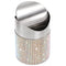 ZOOFOX 1.5 Liter Countertop Trash Can, Bling Rhinestone Garbage Bin with Swing Lid for Home, Office, Vanity Tabletop