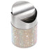 ZOOFOX 1.5 Liter Countertop Trash Can, Bling Rhinestone Garbage Bin with Swing Lid for Home, Office, Vanity Tabletop