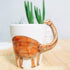 Dinosaur 3D Ceramic Mug, Long Necked Dragon Handle, Novelty Animal Cup Gift for Christmas, Thanksgiving, Mother's Day