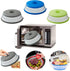 Microwave Splatter Cover Vented for Food, Kitchen Gadget, BPA-Free Silicone & Plastic, 1 Pack