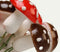 Meyer Imports Red & Brown Mix - 3/4" Spun Cotton - Set