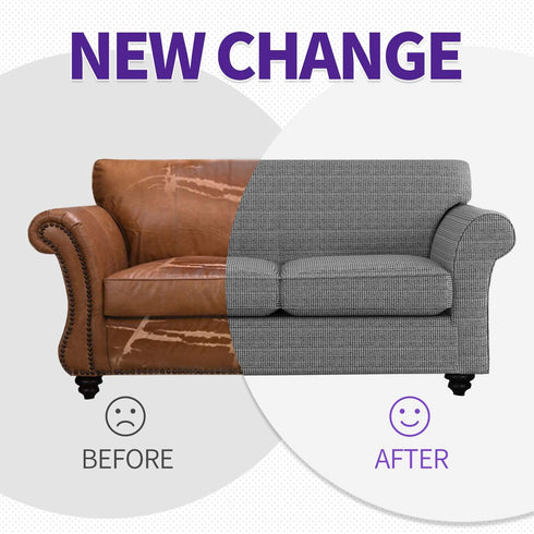 2 ZNSAYOTX Piece Chair Covers for Living Room with Arms Anti Slip Stretch Arm Chair Slipcovers Sofa Armchair Slipcover