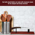 Yookeer 2 Pcs Wood Fixed Knife Stand Holder for Blade Knife Collection Display, Rustic Decor for Home Kitchen