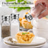 Set,Rectangular Set Glass Salt and Pepper Shakers Salt Shaker