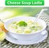 4 Pieces 1 oz Clear Ladle, Small Gravy Ladle with Long Handle for Serving Dressings and Sauces