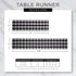 15x72 (15x77, DII Farmhouse Braided Stripe Table Runner Collection, Fringe Included), Stone