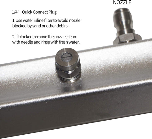 13 Inch 45-Degree 4000 Hourleey Pressure Washer Undercarriage Cleaner, Undercarriage Water Broom with Extension Wand