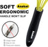 Anaeat Silicone Whisk, Thick Stainless Steel Wire Inner Heat Resistant Kitchen Whisks for Non-Stick Cookware