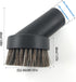 SCStyle 1.25 Inch Round Soft Mixed Horse Hair Vacuum Cleaner Dust Brush, 1Pcs