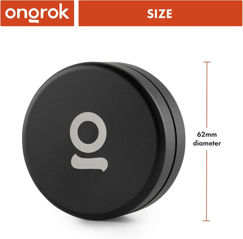 ONGROK Storage Puck - Black, Perfect Size Case to Store in Your Pocket, Airtight