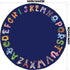 Mishareal Round Kids Play Rug, ABC Rugs for Kids, Toddlers and Baby, Nursery Area Rug Soft Crawling Play Mat, Non Slip