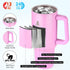 40 oz 40 oz 2 Tumbler with Handle and Straw or Convert to Insulated Water Bottle Fits in Cup Holder. Stainless Steel