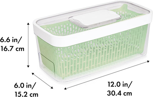Large OXO Good Grips GreenSaver Produce Keeper - White