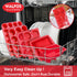 Walfos Silicone Whoopie Pie Baking Pans | Non-Stick Muffin Top Pan Set of 4