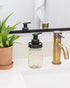 Jarmazing Products Mason Jar Foaming Soap Dispenser - Black with 16 Ounce Ball Mason Jar