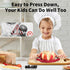 Newness 5.12 Inch Extra Large Apple Slicer, Heavy Duty Cutter for 8 Slices, Stainless Steel Corer - Red