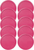 Replacement Lid for Pyrex 7.5" (7 Cup) Storage Plastic Cover Bowl 7402-PC, Fuchsia (10-Pack)