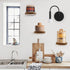 3-Pack 6'' AceList Round Floating Shelves for Wall Decor, Diameter Acacia Wood Floating Shelf, Cup Plant Wall Shelves