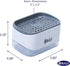 OMAIA 2-in-1 Dish Soap Dispenser with Sponge Holder - Smart Kitchen Organizer for Sink Countertop