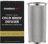 MODERNJOE'S Premium Infuser Cold Brew Coffee Maker for 1 Quart Mason Jars, 50 Micron Fine Mesh