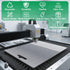 Kitchen,100% (12"L 9"W) Titanium Cutting Board for Pure Titanium Cutting Board Non-Toxic Hygiene Dishwasher-Safe Food