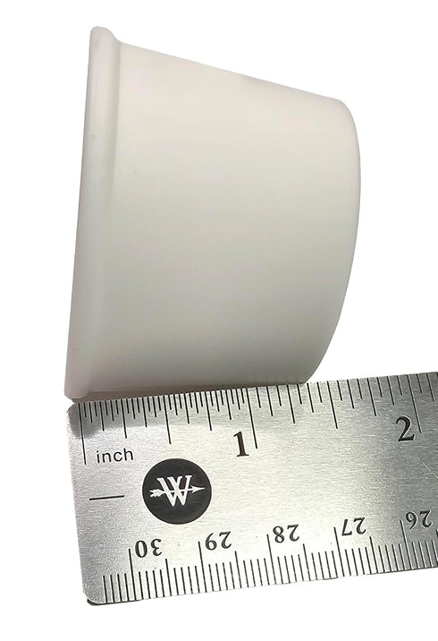 Medium Universal Carboy Bungs-Drilled, Set of 2
