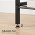 3-Tier BF01DH01G1 HOOBRO Side Table, Tall End Telephone Table with Adjustable Mesh Shelves, Small Entry Table