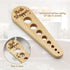 Herb Stripper Wooden Vegetable Leaf Remover, Rustic Safe Kitchen Tool for Cooking Gifts