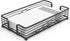Black Guest Towel Holder Tray for Bathroom Disposable Paper Hand Towel Holder,