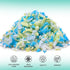 6lbs Shredded Memory Foam Bean Bag Filler, Soft and Convenient Bean Bag Filling Pillow Stuffing for Beanbag, Couch