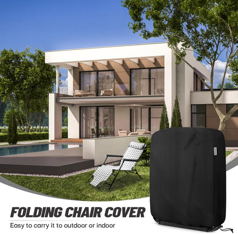 GREHABOR 420D 28 43 Inch Outdoor Zero Gravity Folding Chair Cover Waterproof Folding Lawn Lounger Recliner Chair Covers
