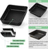 TeamFar Square Baking Pan, 8 inch Coated Square Cake Brownie Lasagna Pan with Stainless Steel Core & Non Stick
