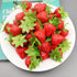 60 Woohome PCS Fake Fruit Fake Blueberries Fake Strawberries Simulation Fake Strawberry for Party Decor Home Kitchen