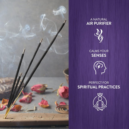 HEM Lavender Incense Sticks, Pack of 120, Natural Relaxing Aromatherapy Gift Set