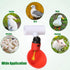 Outus 50 Pack Chicken Waterer PVC Tee Fittings, Fully Automatic Poultry Waterer PVC Fittings for Threaded Chicken Water