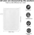 PHOGARY 6"x8" 6 Pack, Microfiber Face Cloths, Fast Drying Bath Mitts Washcloth, Super Absorbent Soft Lightweight Towel