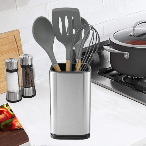 Stainless Steel Kitchen Utensil Holder Caddy,4L X 4W X 6.7H