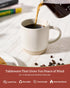 Set 6, 13 oz Set, Set famiware Coffee Mugs of Milkyway Mug Ceramic Cup with Handle for Coffee, Tea, Cocoa, Milk, Matte