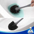 1 Set MR.SIGA Toilet Plunger and Bowl Brush Combo for Bathroom Cleaning, Gray